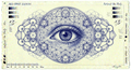 All-Seeing Geometry – Tattoo Flash Design